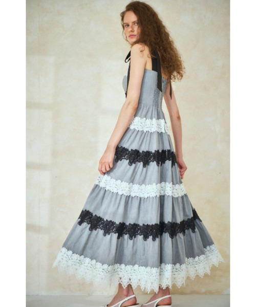 エステラK Estella.K Saint-Tropez Lace Dress Saint-Tropez Lace Dress -BLK- – Estella.K