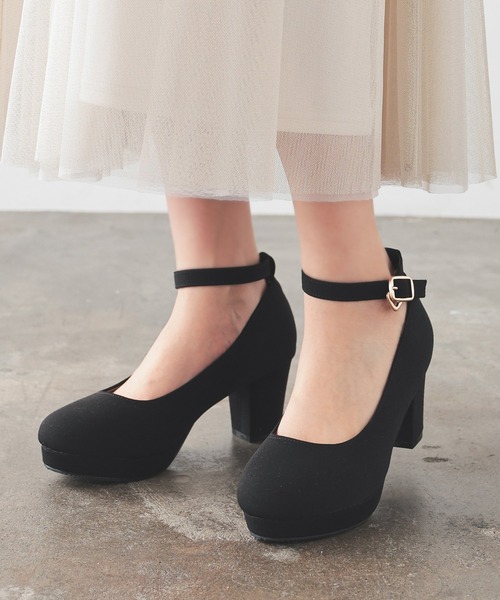 Honeys（ハニーズ）の「バックル２ｗａｙパンプス（パンプス・レディース・ブラック/アイボリー/パープル系その他/モカ・22.5/24.5/23.5/24.0/23.0）」の12枚目の写真