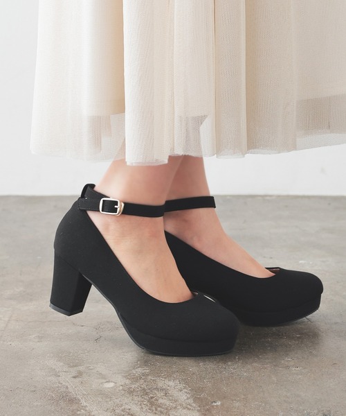 Honeys（ハニーズ）の「バックル２ｗａｙパンプス（パンプス・レディース・ブラック/アイボリー/パープル系その他/モカ・22.5/24.5/23.5/24.0/23.0）」の13枚目の写真