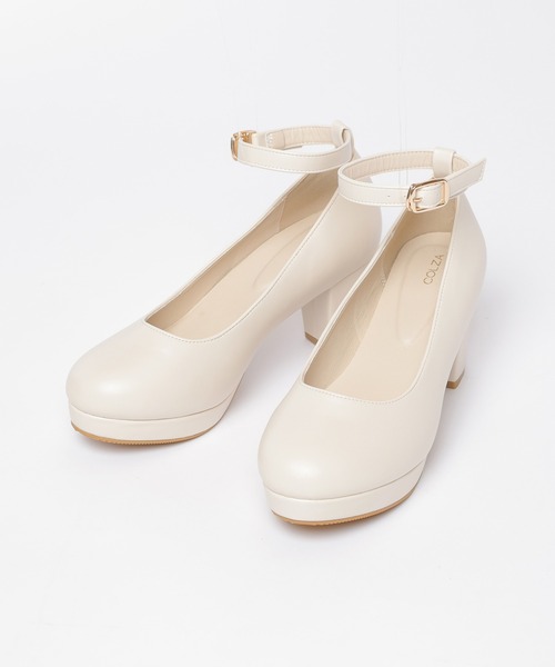 Honeys（ハニーズ）の「バックル２ｗａｙパンプス（パンプス・レディース・ブラック/アイボリー/パープル系その他/モカ・22.5/24.5/23.5/24.0/23.0）」の18枚目の写真