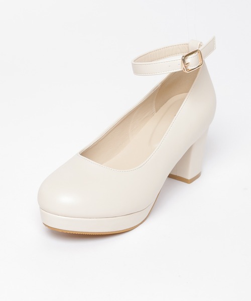 Honeys（ハニーズ）の「バックル２ｗａｙパンプス（パンプス・レディース・ブラック/アイボリー/パープル系その他/モカ・22.5/24.5/23.5/24.0/23.0）」の20枚目の写真