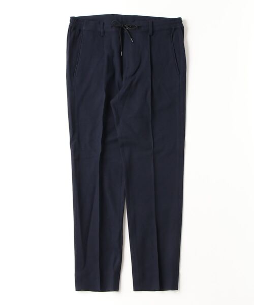 AOURE（アウール）の「CERIMONIA HOPSAC JERSEY PANTS（スラックス・メンズ・ブラック/ネイビー・SMALL/LARGE/MEDIUM）」の2枚目の写真