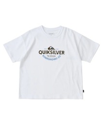 TYPED OUT ST YOUTH /クイックシルバーキッズフロントプリントTシャツ