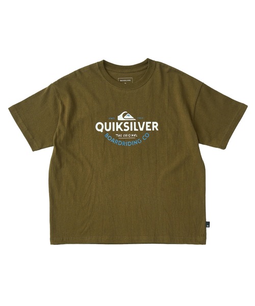 Quiksilver（クイックシルバー）の「TYPED OUT ST YOUTH /クイックシルバーキッズフロントプリントTシャツ（Tシャツ/カットソー・キッズ・ブラック/ホワイト/ミント/グリーン・130/140/150/160）」の3枚目の写真