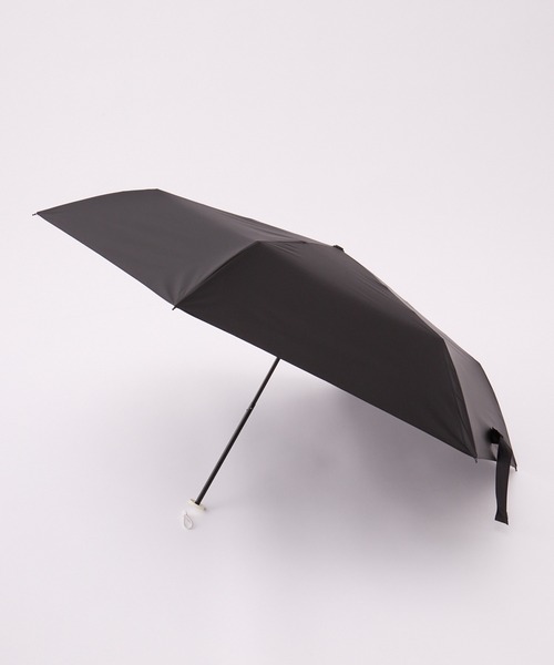 nifty colors(ニフティーカラーズ)の「【nifty colors】Shading folding umbrella 55cm with carabiner / ニフティカラーズ 遮光 カラビナ付 折り畳み傘55cm / 晴雨兼用(折りたたみ傘・レディース・サックスブルー/ブラック/ネイビー・FREE)」の14枚目の写真
