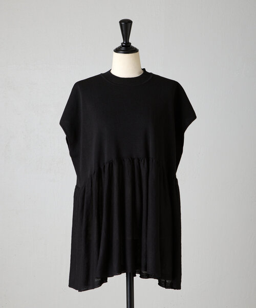 （今期品・新品・未使用）Beardsley　ギャザーサラットニット セール】ギャザーサラットニット（ニット/セーター）｜BEARDSLEY