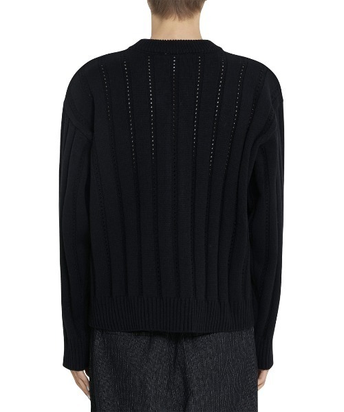 OY/オーワイ』MODISH CROPPED STRIPE CARDIGAN /カーディガン