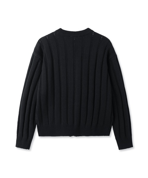 カーディガン 「OY/オーワイ」MODISH CROPPED STRIPE CARDIGAN /カーディガン レディース メンズ OY/オーワイ』MODISH CROPPED STRIPE CARDIGAN /カーディガン