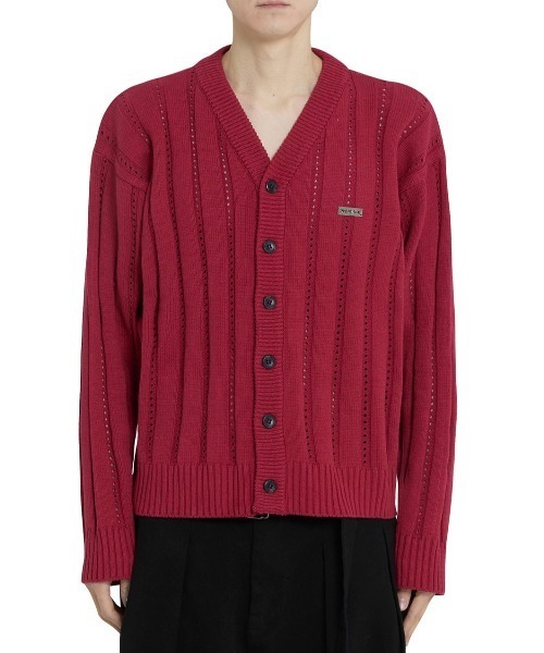 カーディガン 「OY/オーワイ」MODISH CROPPED STRIPE CARDIGAN /カーディガン レディース メンズ OY/オーワイ』MODISH CROPPED STRIPE CARDIGAN /カーディガン
