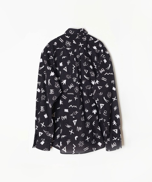 HOLIDAY（ホリデイ）の「SUNO&MORRISON KHADI BIG SHIRT スノアンドモリソンカディビッグシャツ（シャツ/ブラウス・レディース・ブラック・ONE SIZE）」の2枚目の写真