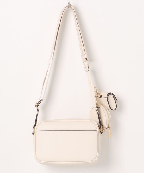 MICHAEL KORS（マイケルコース）の「JET SET TRAVEL レザー クロスボディ ミディアム（ショルダーバッグ・レディース・ベージュ系・FREE）」の2枚目の写真