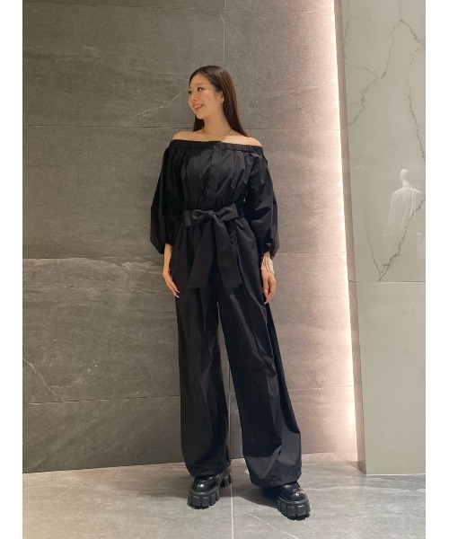 セール】COLUMN / オフショルオールインワン（ワンピース）｜COLUMN