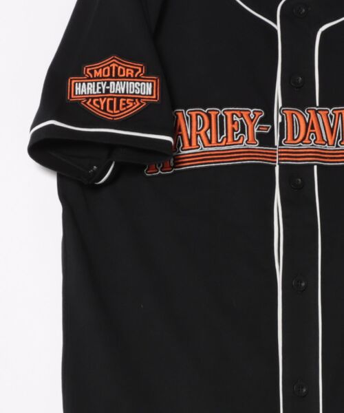 Harley-Davidson（ハーレーダビッドソン）の「03年ベースボール・ジャージー（パーカー・メンズ・ブラック系その他・SMALL/MEDIUM/LARGE/X-LARGE）」の4枚目の写真