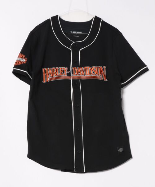 Harley-Davidson（ハーレーダビッドソン）の「03年ベースボール・ジャージー（パーカー・メンズ・ブラック系その他・SMALL/MEDIUM/LARGE/X-LARGE）」の5枚目の写真