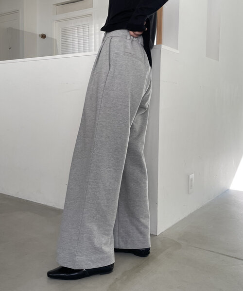 CAPRICIEUX LE'MAGE(カプリシューレマージュ)の「【yao企画】【高身長サイズあり】タックスウェットパンツ(その他パンツ・レディース・ホワイト系その他/グレー・38/TM/36)」の20枚目の写真