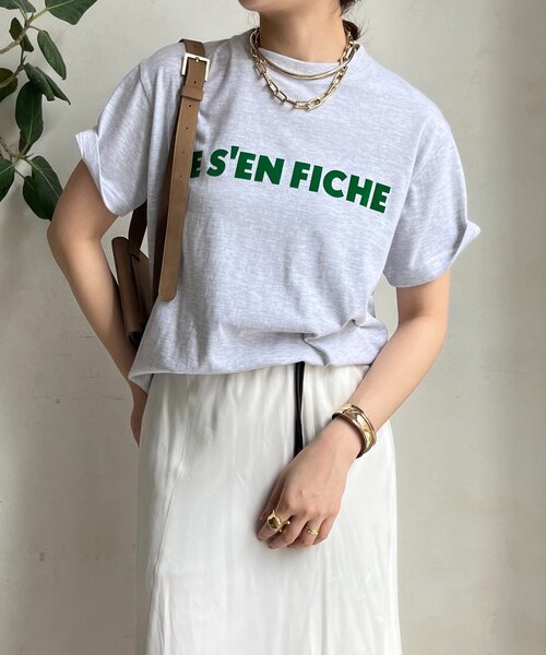 セール】【新色追加】JES'EN FICHEフロッキーロゴTEE（Tシャツ