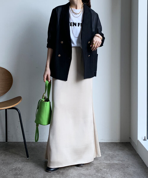 DouDou(ドゥドゥ)の「【新色追加】JES'EN FICHEフロッキーロゴTEE(Tシャツ/カットソー・レディース・グレー/チャコールグレー/ホワイト/ホワイト系その他/ライトグレー/ブラウン・FREE)」の14枚目の写真