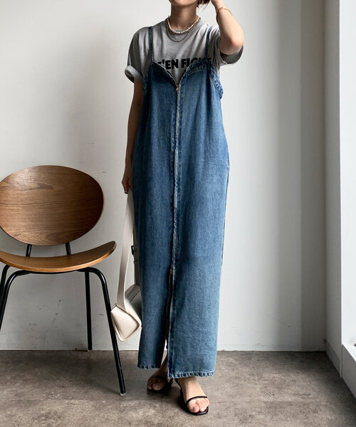 DouDou(ドゥドゥ)の「【新色追加】JES'EN FICHEフロッキーロゴTEE(Tシャツ/カットソー・レディース・グレー/チャコールグレー/ホワイト/ホワイト系その他/ライトグレー/ブラウン・FREE)」の17枚目の写真