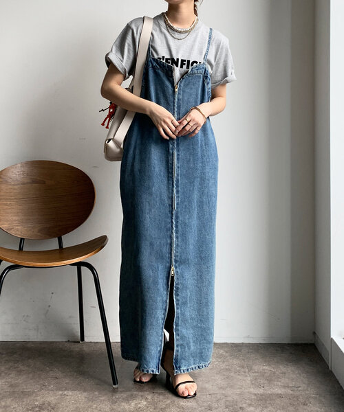 DouDou(ドゥドゥ)の「【新色追加】JES'EN FICHEフロッキーロゴTEE(Tシャツ/カットソー・レディース・グレー/チャコールグレー/ホワイト/ホワイト系その他/ライトグレー/ブラウン・FREE)」の20枚目の写真