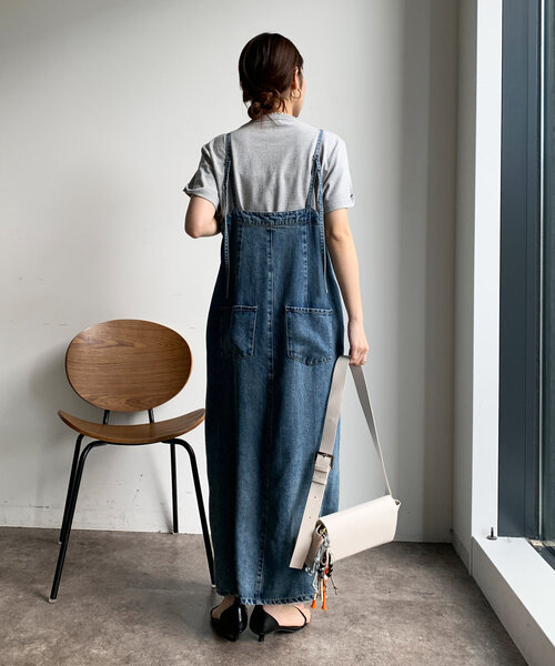 DouDou(ドゥドゥ)の「【新色追加】JES'EN FICHEフロッキーロゴTEE(Tシャツ/カットソー・レディース・グレー/チャコールグレー/ホワイト/ホワイト系その他/ライトグレー/ブラウン・FREE)」の21枚目の写真