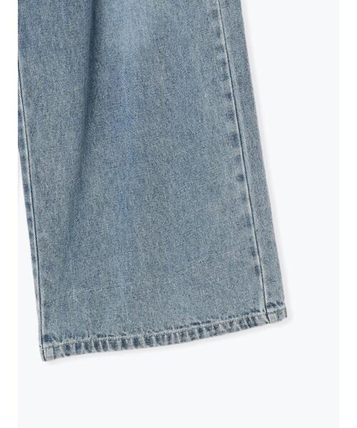 Te chichi TERRASSE（テチチテラス）の「ウエストリボンタックワイドデニムパンツ《2025spring catalog item》（その他パンツ・レディース・ブルー/サックスブルー/ベージュ・M/L）」の14枚目の写真