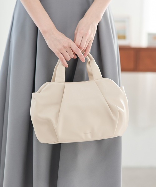 ノーブランド ハンドバッグ ノヴィア NOVIA ハンドバッグ （BLACK） -ファッション通販