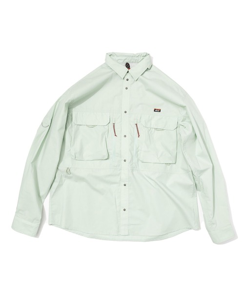 NANGA(ナンガ)の「MOUNTAIN FIELD SHIRT/マウンテンフィールドシャツ(シャツ/ブラウス・メンズ・モカ/ベージュ/セージグリーン・L/M/S/XL)」の3枚目の写真