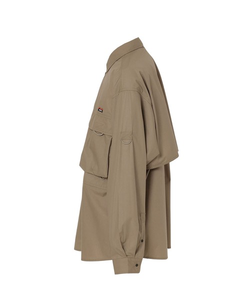NANGA(ナンガ)の「MOUNTAIN FIELD SHIRT/マウンテンフィールドシャツ(シャツ/ブラウス・メンズ・モカ/ベージュ/セージグリーン・L/M/S/XL)」の11枚目の写真