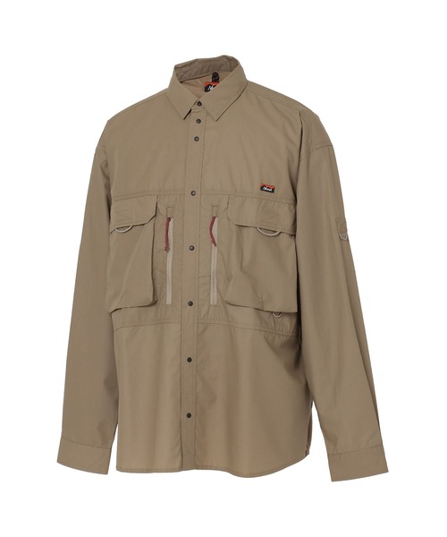 NANGA(ナンガ)の「MOUNTAIN FIELD SHIRT/マウンテンフィールドシャツ(シャツ/ブラウス・メンズ・モカ/ベージュ/セージグリーン・L/M/S/XL)」の10枚目の写真