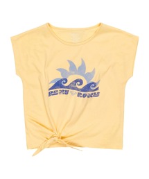 ROXY（ロキシー）の「PURA PLAYA /ロキシーキッズ半袖Tシャツ（Tシャツ/カットソー・キッズ）」