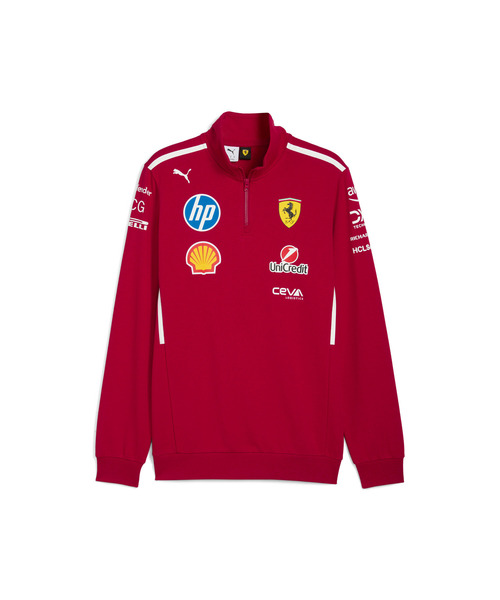 PUMA プーマ メンズ フェラーリ チーム ハーフジップ スウェット
