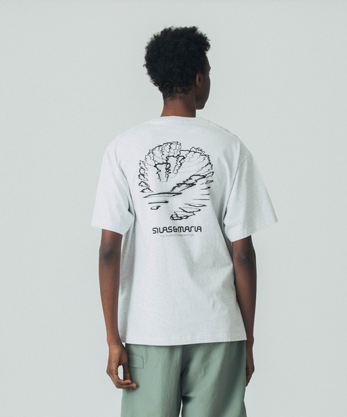SILAS(サイラス)の「PULSAR S/S TEE(Tシャツ/カットソー・メンズ・ブラック/オフホワイト/アッシュ・M/L/XL)」の7枚目の写真