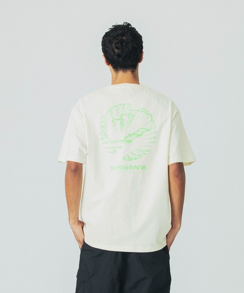 SILAS(サイラス)の「PULSAR S/S TEE(Tシャツ/カットソー・メンズ・ブラック/オフホワイト/アッシュ・M/L/XL)」の9枚目の写真