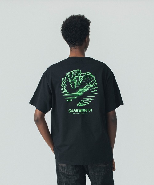 SILAS(サイラス)の「PULSAR S/S TEE(Tシャツ/カットソー・メンズ・ブラック/オフホワイト/アッシュ・M/L/XL)」の11枚目の写真