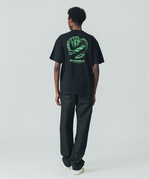 SILAS(サイラス)の「PULSAR S/S TEE(Tシャツ/カットソー・メンズ・ブラック/オフホワイト/アッシュ・M/L/XL)」の15枚目の写真