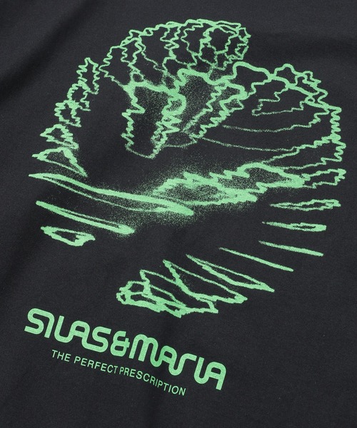 SILAS(サイラス)の「PULSAR S/S TEE(Tシャツ/カットソー・メンズ・ブラック/オフホワイト/アッシュ・M/L/XL)」の19枚目の写真