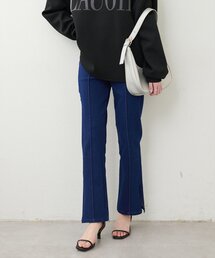 【WEB限定】スーパーストレッチスリット付きパンツ