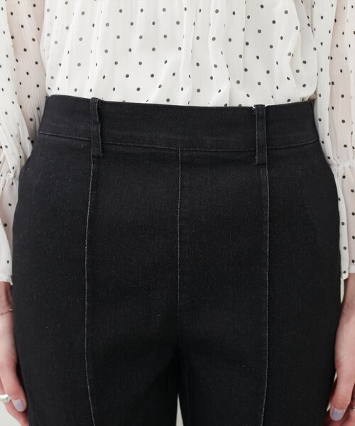 natural couture(ナチュラルクチュール)の「【WEB限定】スーパーストレッチスリット付きパンツ(その他パンツ・レディース・ブラック/サックスブルー/インディゴブルー・FREE)」の17枚目の写真