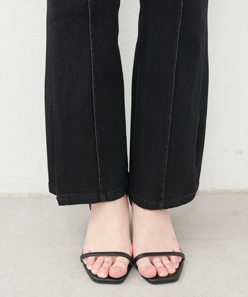 natural couture(ナチュラルクチュール)の「【WEB限定】スーパーストレッチスリット付きパンツ(その他パンツ・レディース・ブラック/サックスブルー/インディゴブルー・FREE)」の19枚目の写真