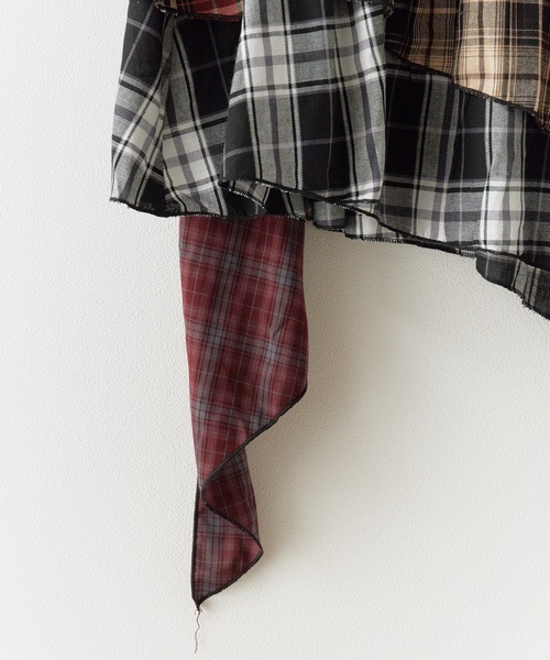Check Layered Skirt / チェックレイヤードスカート（スカート