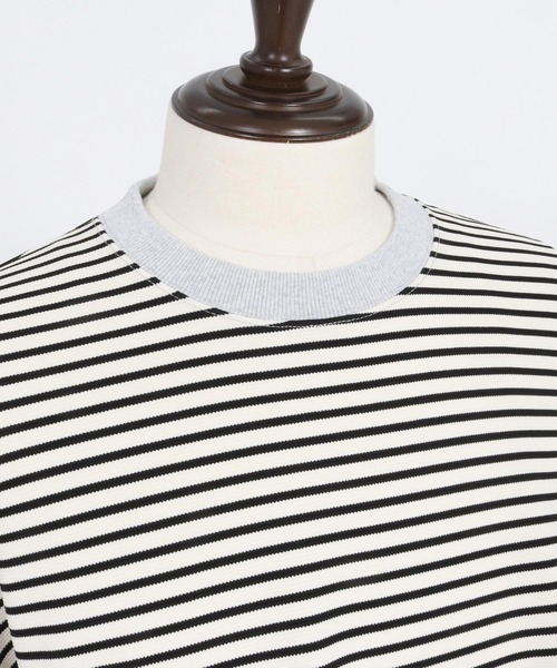 ANGENEHM（アンゲネーム）の「mt9525-Ripple fabric switching design oversized T-shirt Tシャツ（Tシャツ/カットソー・メンズ・その他/その他1・S/M/L）」の20枚目の写真