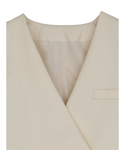 Ameri（アメリ）の「WAVE VEST WITH FLARE DRESS（ワンピース）」 - WEAR