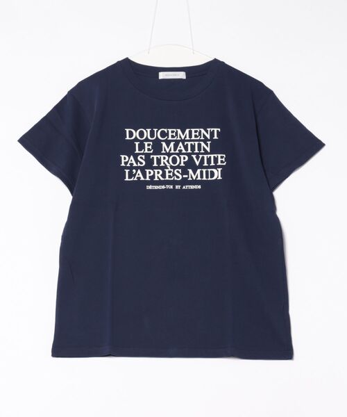 ロゴプリント半袖Tシャツ（Tシャツ/カットソー）｜each（イーチ