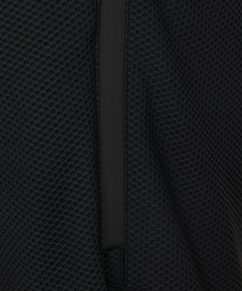 DESIGNWORKS（デザインワークス）の「【セットアップ対応】ナイロン トリコットメッシュ アクティブパンツ / ウォッシャブル / ストレッチ（スラックス・メンズ・ストライプ/ブラック/グレー・46/48/50）」の12枚目の写真