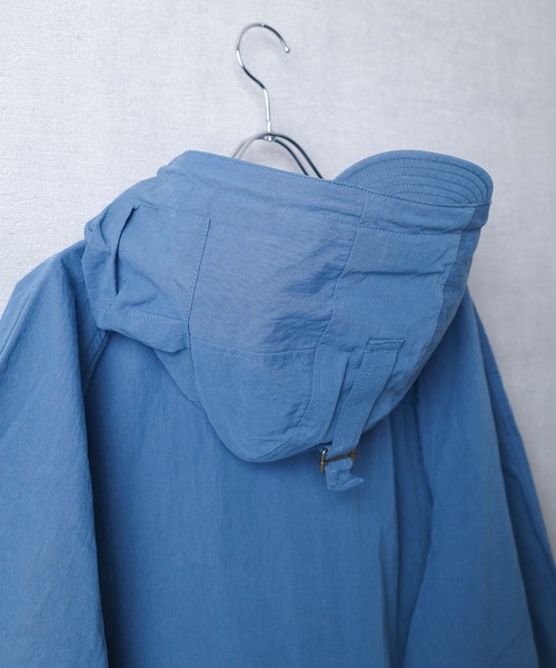 HOUSTON（ヒューストン）の「【T9】【HOUSTON】N/C SMOCK ZIP PARKA ナイロン×コットン スモック ジップ パーカー 51368（ミリタリージャケット・メンズ・ブルー/ブラック/グリーン系その他・MEDIUM/LARGE/X-LARGE）」の22枚目の写真