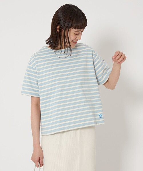 新品未使用❤️ ORCIVAL クルーネックショートスリーブプルオーバー ORCIVAL tシャツ ORCIVAL/オーシバル クルーネックショート