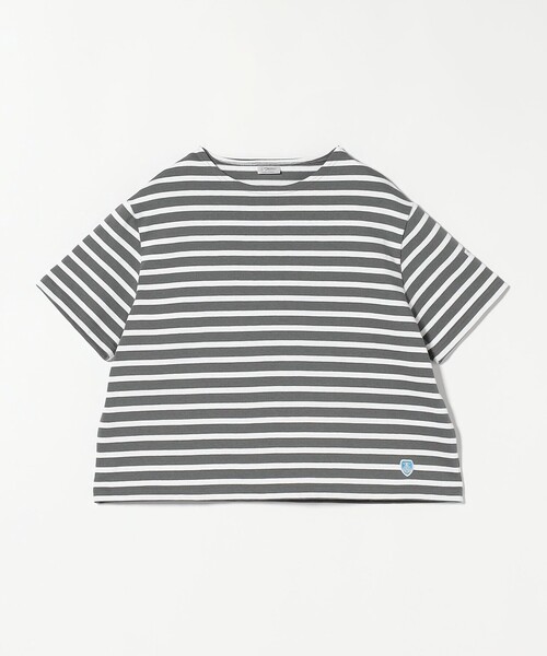 新品未使用❤️ ORCIVAL クルーネックショートスリーブプルオーバー ORCIVAL｜クルーネックショートスリーブ プルオーバー CREW NECK