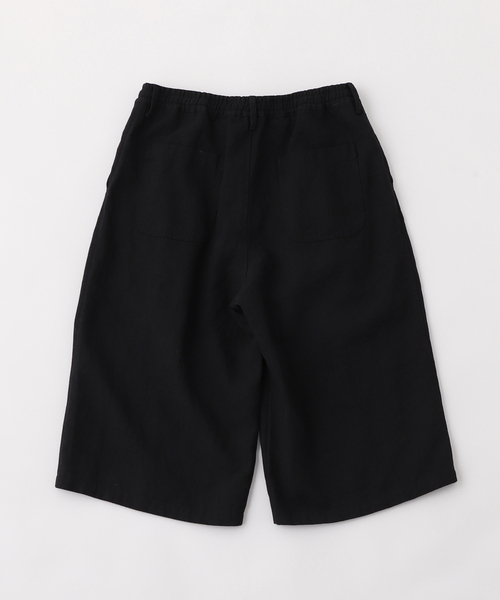 JOURNAL STANDARD（ジャーナルスタンダード）の「リネン イージークオーターパンツ（その他パンツ・メンズ・ブラック・LARGE/MEDIUM）」の2枚目の写真