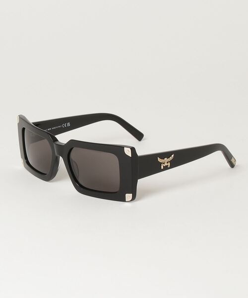 MCM（エムシーエム）の「Laurel ジオメトリックサングラス（サングラス・メンズ・ブラウン/ブラック・ONE SIZE）」の2枚目の写真