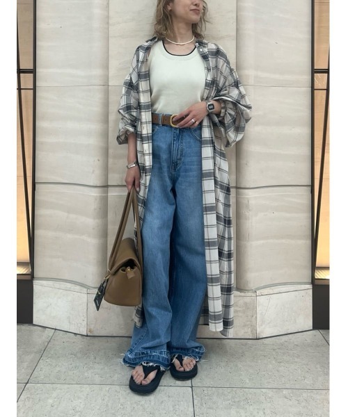 Mila Owen ミラオーウェン ロング シャツ ワンピース 0 新品未使用 新品】ミラオーウェン Mila Owen ワンピース シャツワンピース